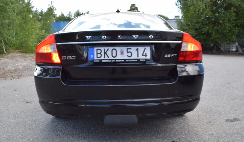 Volvo S80 2.5T Flexifuel Summum Skinn Taklucka Auto Euro 4 Svensksåld-09 full