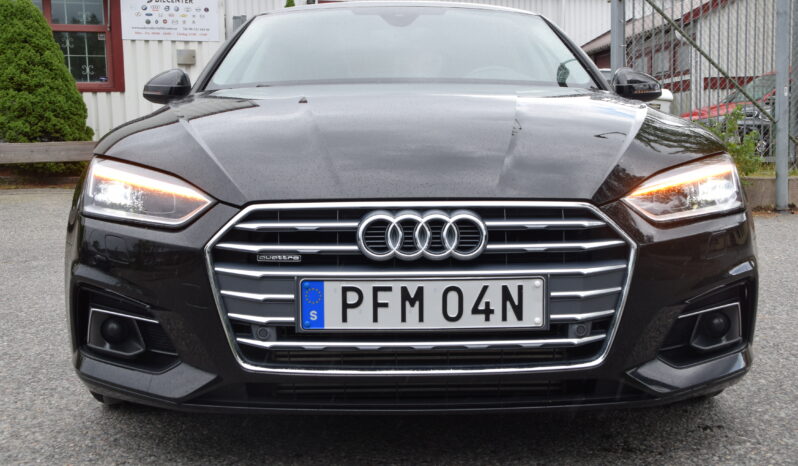 Audi A5 Sportback 45 TFSI quattro S Tronic Comfort, Proline SVENSKSÅLD-19 full