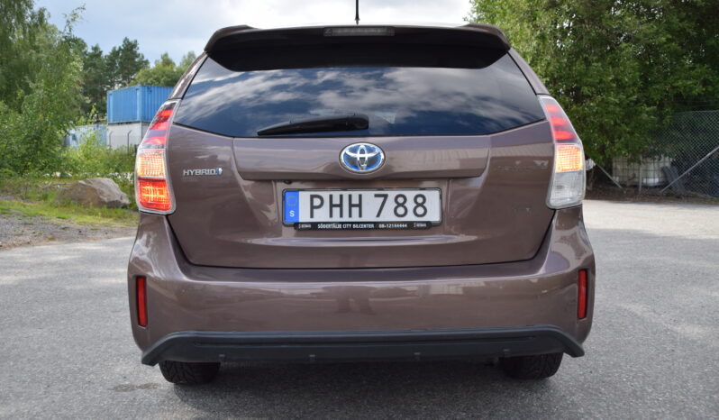 Toyota Prius+ 1,8 Hybrid HUD CVT 122HK 7_Sits B_Kamera SVENSKSÅLD-17 full