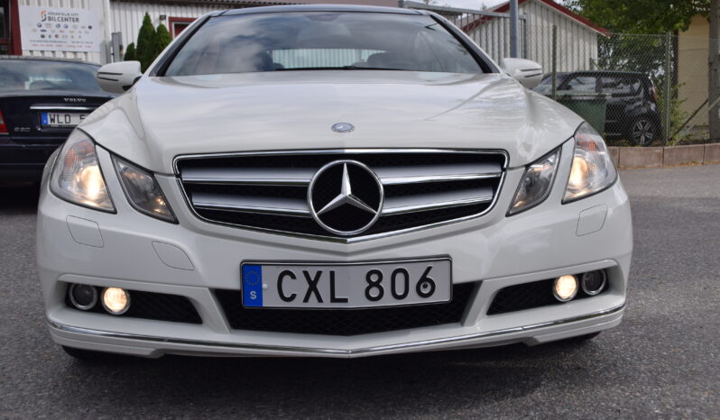 Mercedes-Benz E 250 Coupé BlueEFFICIENCY 5G Euro 5 Panorama Svensksåld-10 full