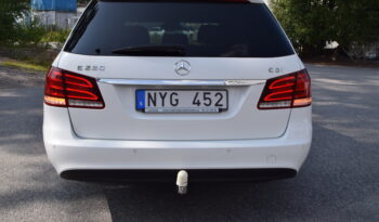 Mercedes-Benz E 220 T BlueTEC BlueEFFICIENCY 7G-Tronic Class Svensksåld-14 full