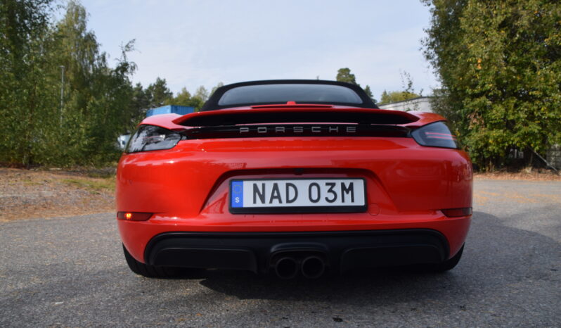 Porsche Boxster 718 GTS PDK Sportavgassystem Porsche Boxster -18 full