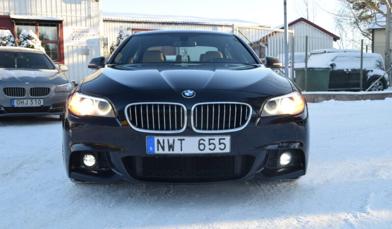 BMW 520 d Sedan Steptronic M Sport Euro 6 Skinn Auto Svensksåld-14 full