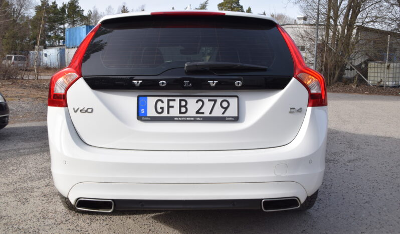 Volvo V60 D4 190HK Geartronic Kinetic Euro 6 D-Värmare Ny Kamrem Svensksåld-17 full